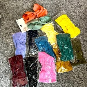 NEW Baby Headbands - Assorted Colors Lot of 10